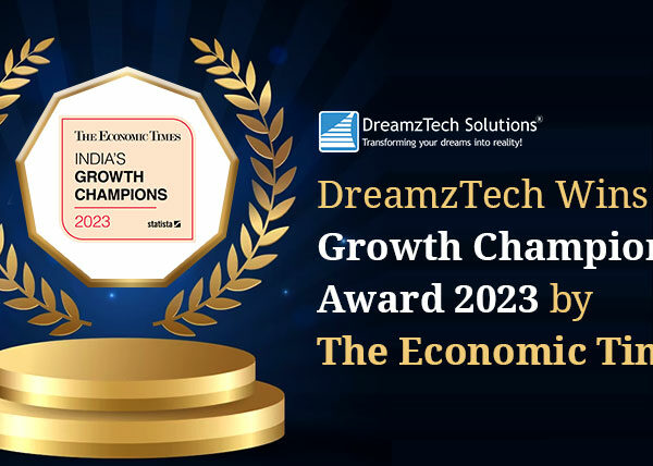 DreamzTech-Wins-Growth-Champion-Award-2023-by-The-Economic-Times