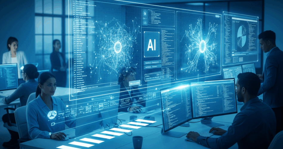 How to Implement AI in Software Development – Featured