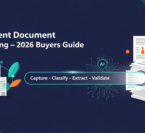 What is Intelligent Document Processing — DreamzTech 2026 Buyers Guide hero image