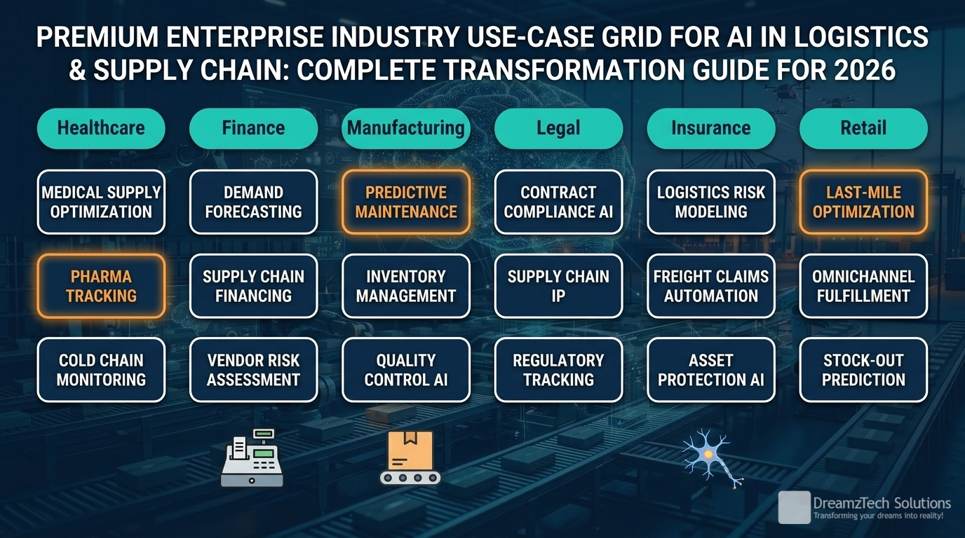 AI in Logistics & Supply Chain: Complete Transformation Guide for 2026 industry use cases