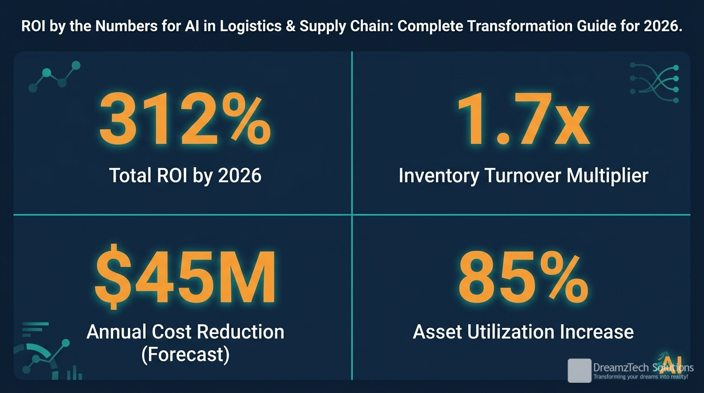 AI in Logistics & Supply Chain: Complete Transformation Guide for 2026 ROI metrics