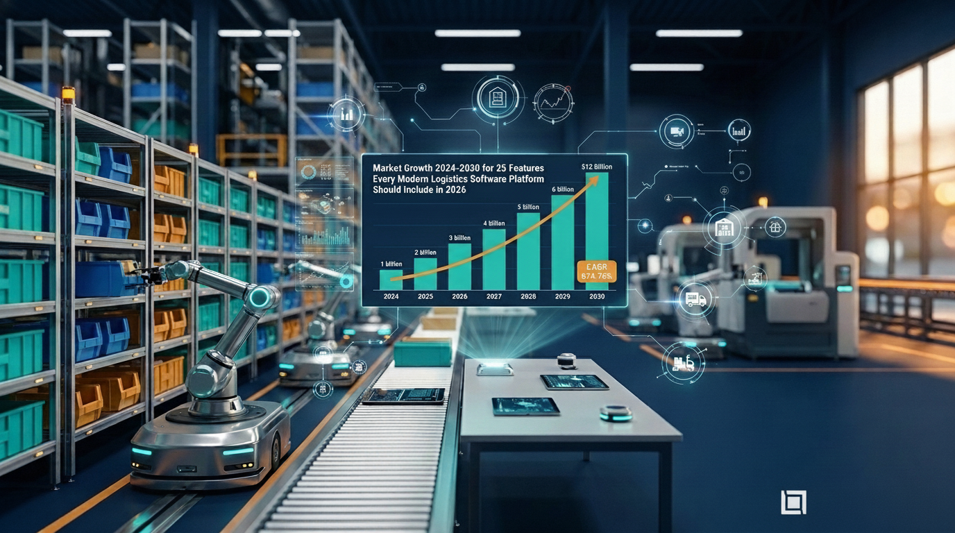 25 Features Every Modern Logistics Software Platform Should Include in 2026 market growth 2024-2030