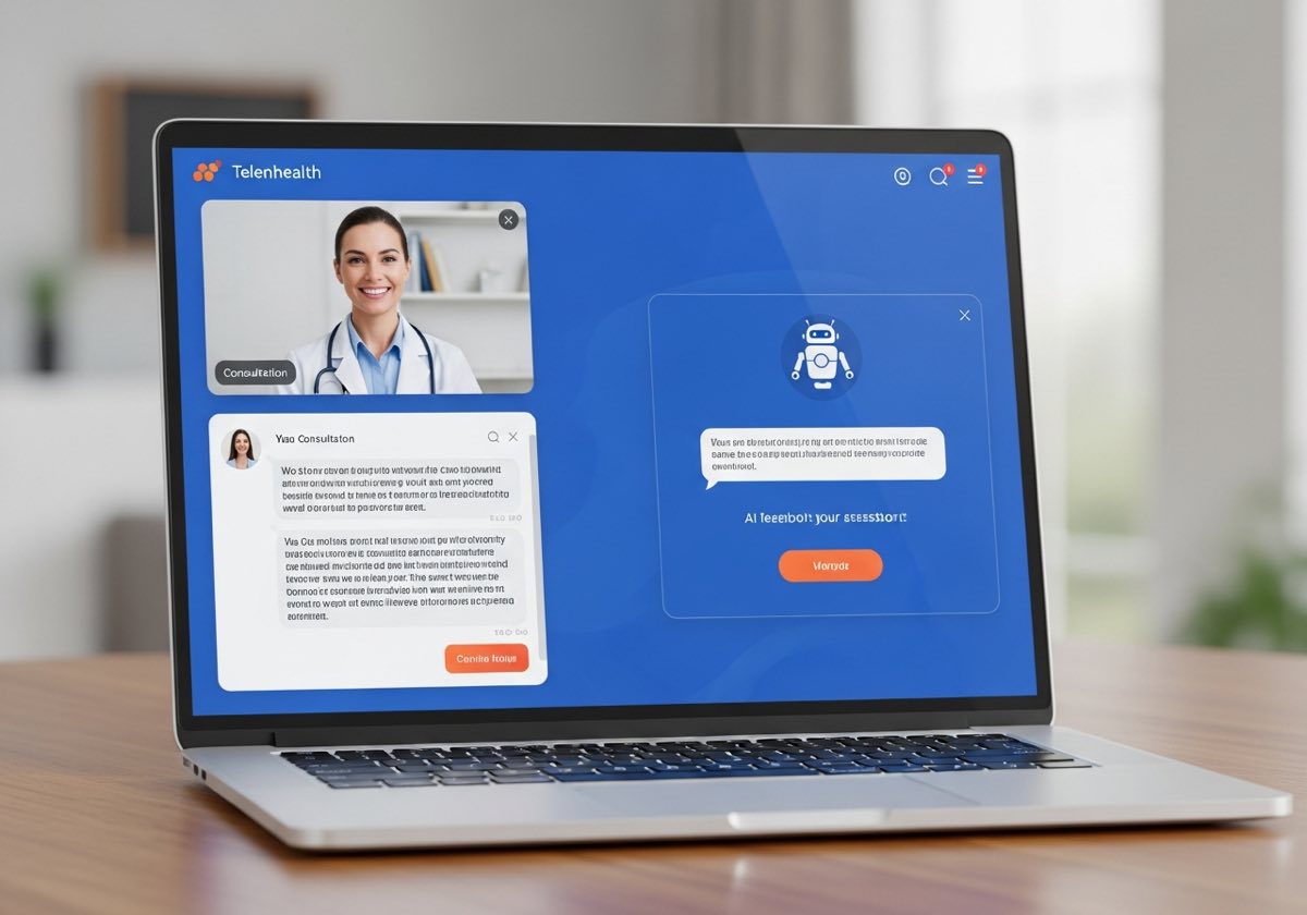 Telehealth Patient Portal with AI Triage Chatbot
