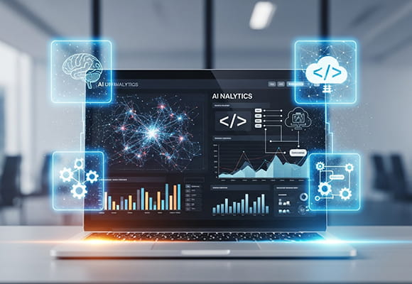 AI software development company building enterprise AI solutions with LLM, GenAI, computer vision and machine learning