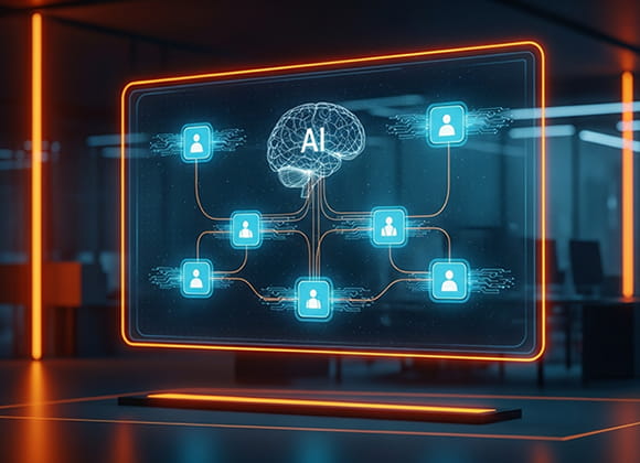 Custom AI agent development - autonomous AI agents connected to enterprise systems