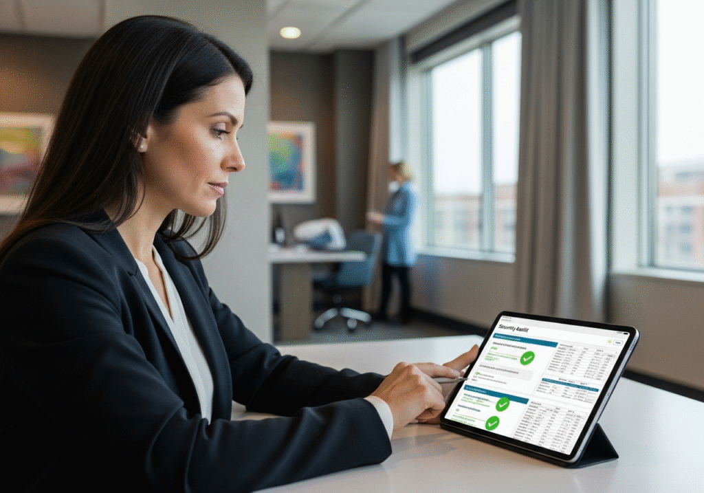 HIPAA compliance audit healthcare security case study