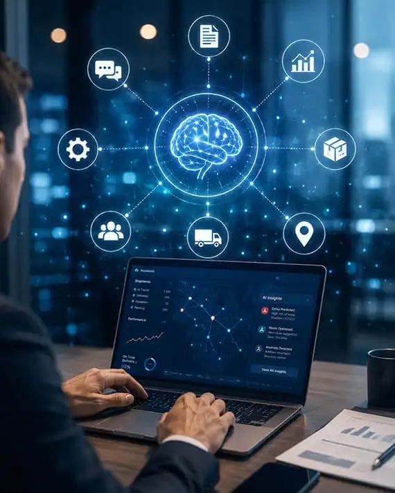 Generative AI Embedded Into Every Layer of Your TMS