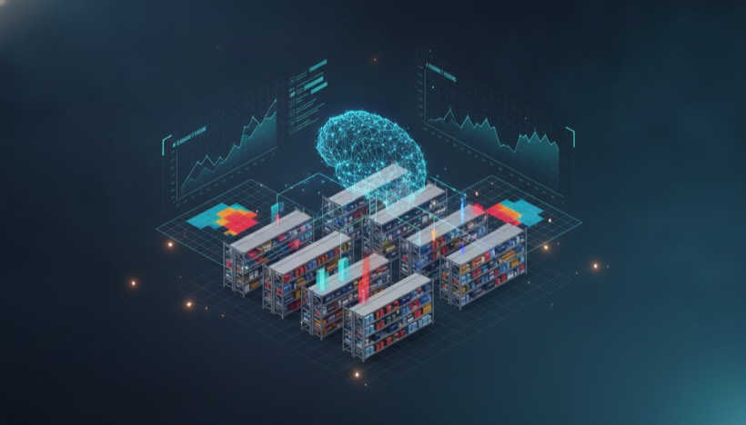 AI demand forecasting and intelligent slotting dashboard