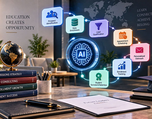 AI Powered Admissions CRM for an MBA Consulting Firm
