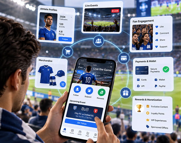 AI Powered Sports Fan Engagement and Athlete Monetization Platform