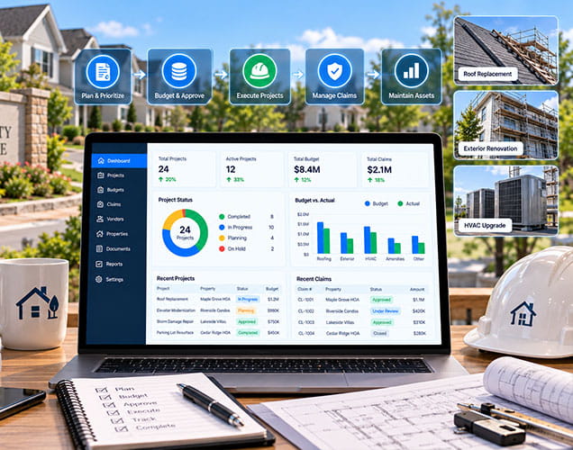 HOA Capital Project and Large Loss Management Software Case Study