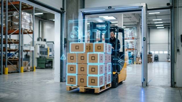 Missed RFID read on a pallet passing through a dock-door portal