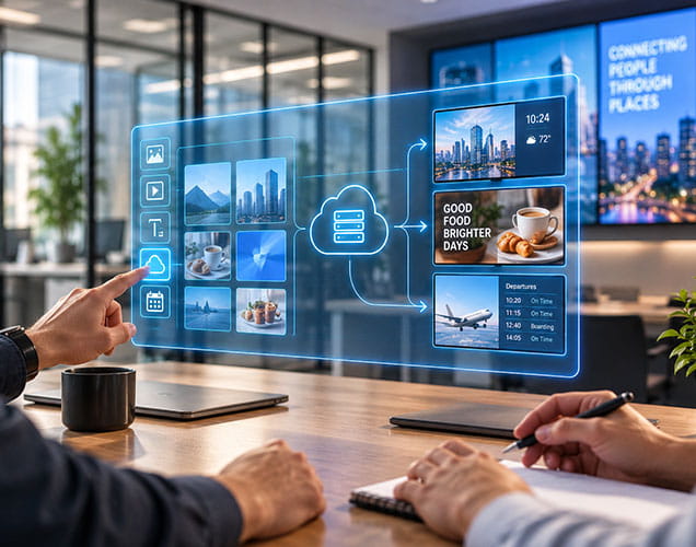 Custom Digital Signage Software for ATMMS MediaBox Operations