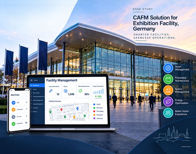 Enterprise CAFM Software for Exhibition and Congress Venues