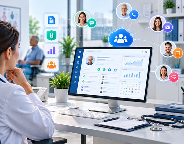 HIPAA-Compliant Healthcare CRM Software Development
