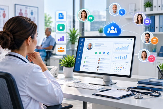 HIPAA-Compliant Healthcare CRM Software Development
