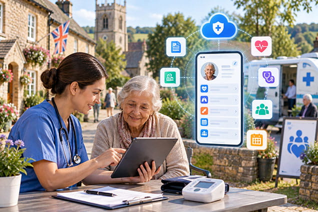Mobile EHR Platform for Community Healthcare