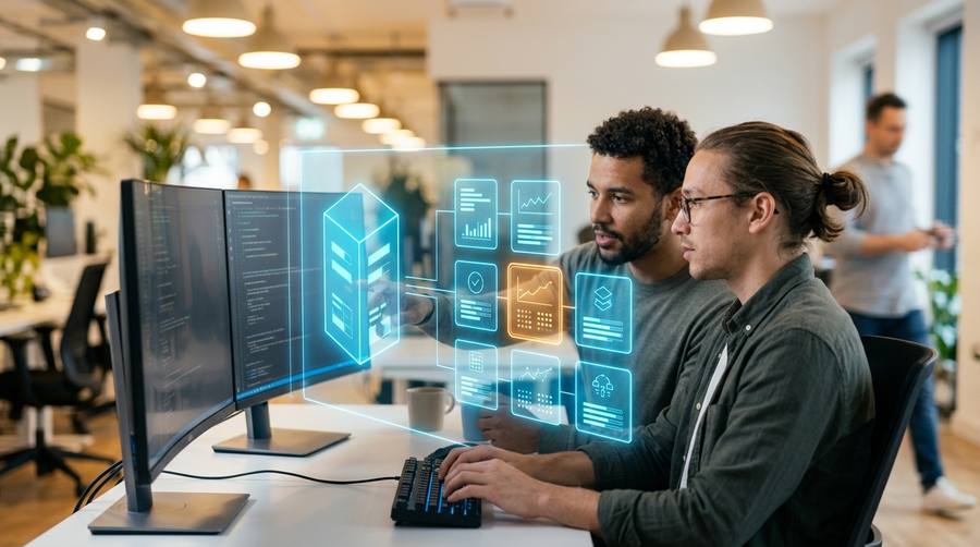 Developers modernizing an application module by module