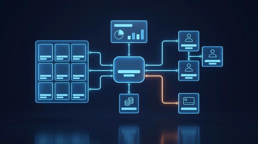 Marketplace backend architecture with catalogue, pricing, vendor and payment services