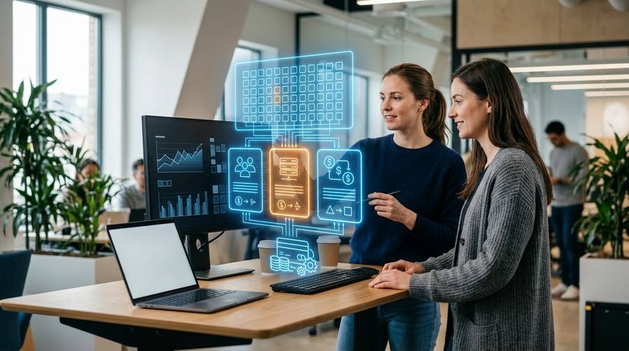 Engineers reviewing a multi-tenant SaaS subscription platform built in Python