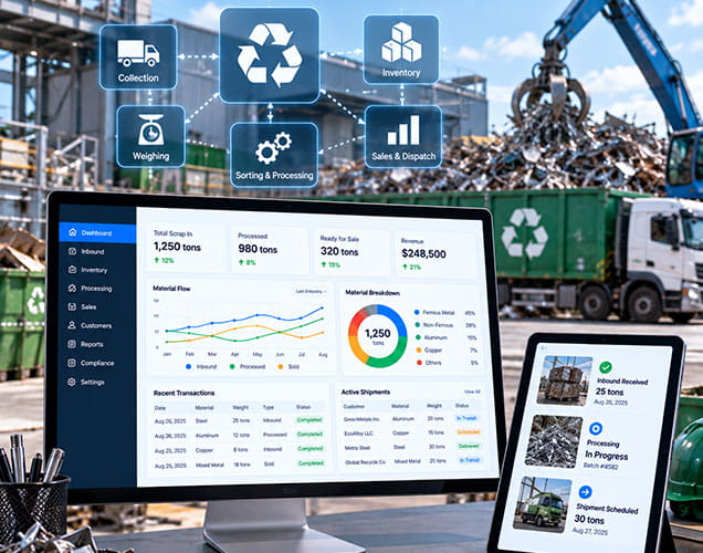 Metal Recycling Management Software Case Study