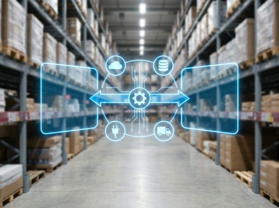 RFID events synchronizing with WMS and ERP systems